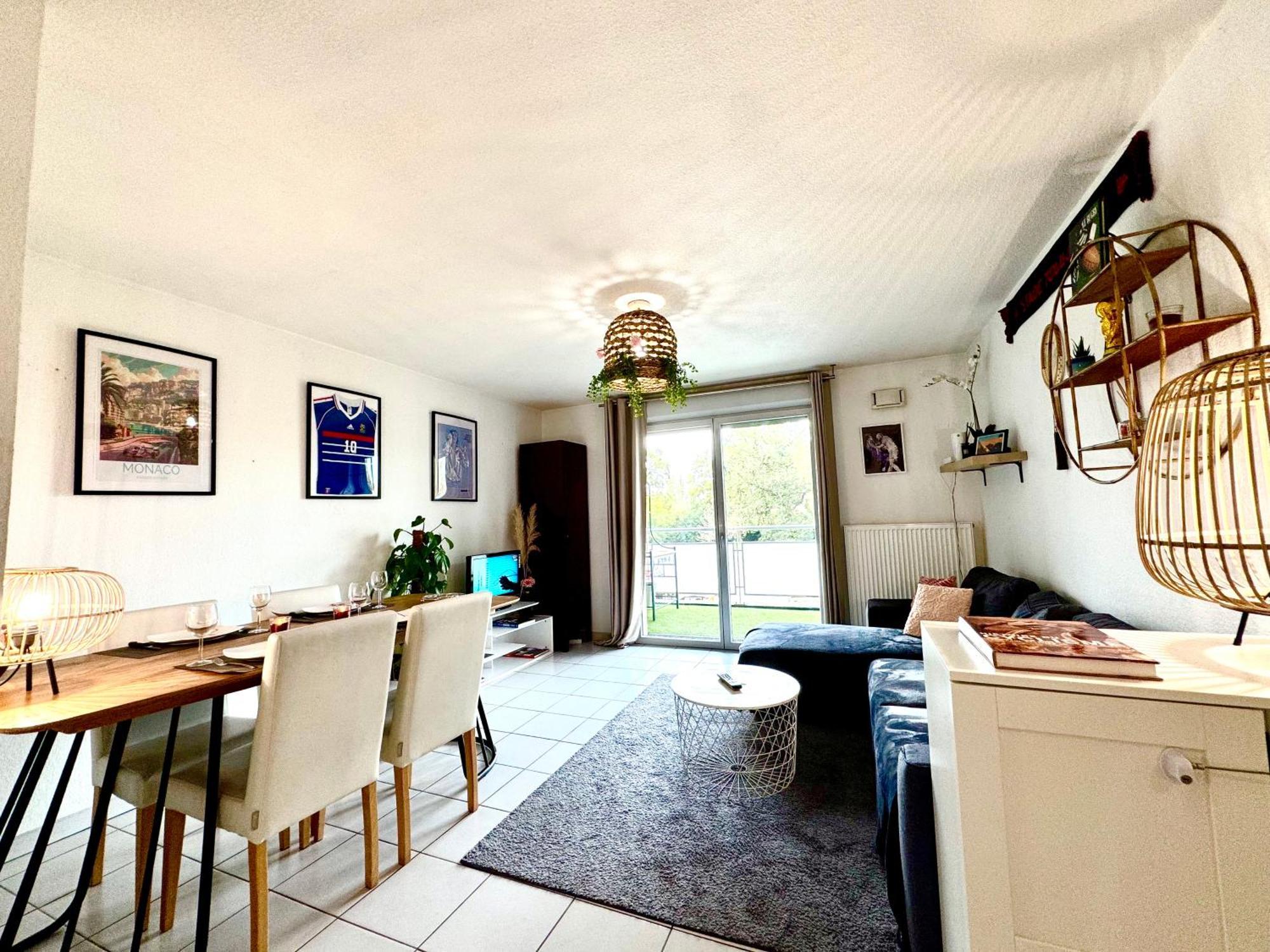 Bel Appartement T3 De 60M2 Avec Parking, Terrasse, Proche Du Metro Et Du Periph Тулуза Экстерьер фото