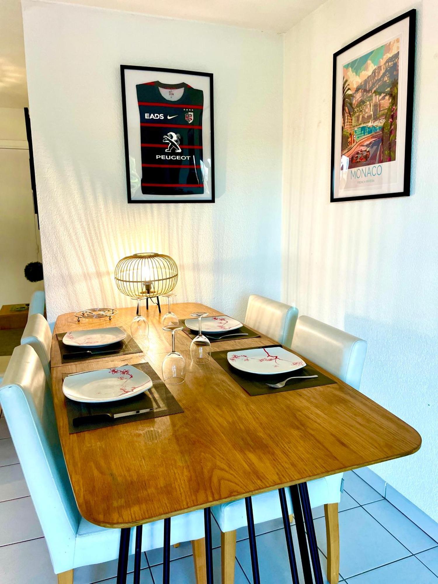 Bel Appartement T3 De 60M2 Avec Parking, Terrasse, Proche Du Metro Et Du Periph Тулуза Экстерьер фото