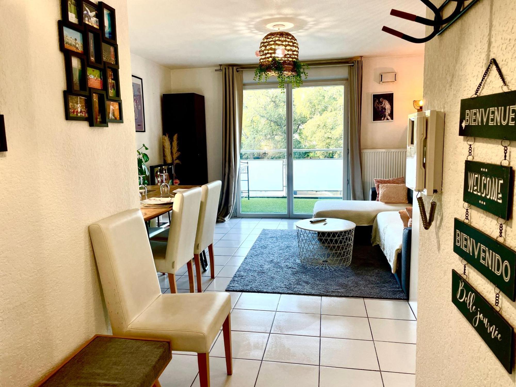Bel Appartement T3 De 60M2 Avec Parking, Terrasse, Proche Du Metro Et Du Periph Тулуза Экстерьер фото