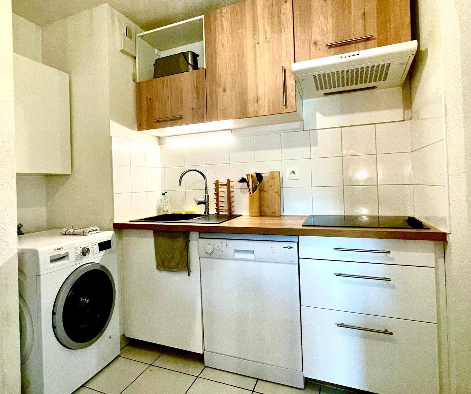 Bel Appartement T3 De 60M2 Avec Parking, Terrasse, Proche Du Metro Et Du Periph Тулуза Экстерьер фото